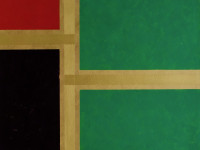 Freddy Rodríguez, My Gold HIstory 6, acrílico sobre tela, 2019